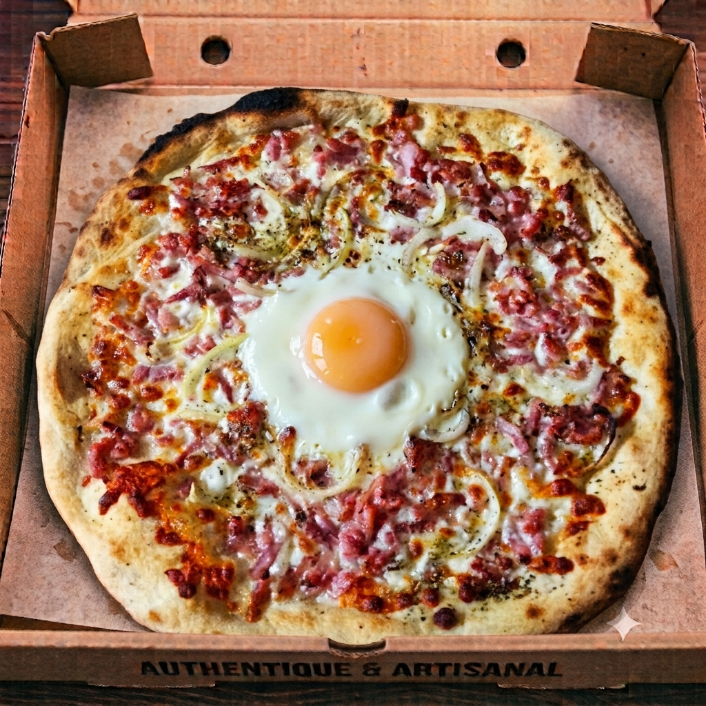 Pizza Carbonara