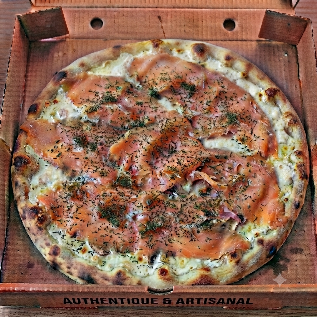 Pizza Saumon